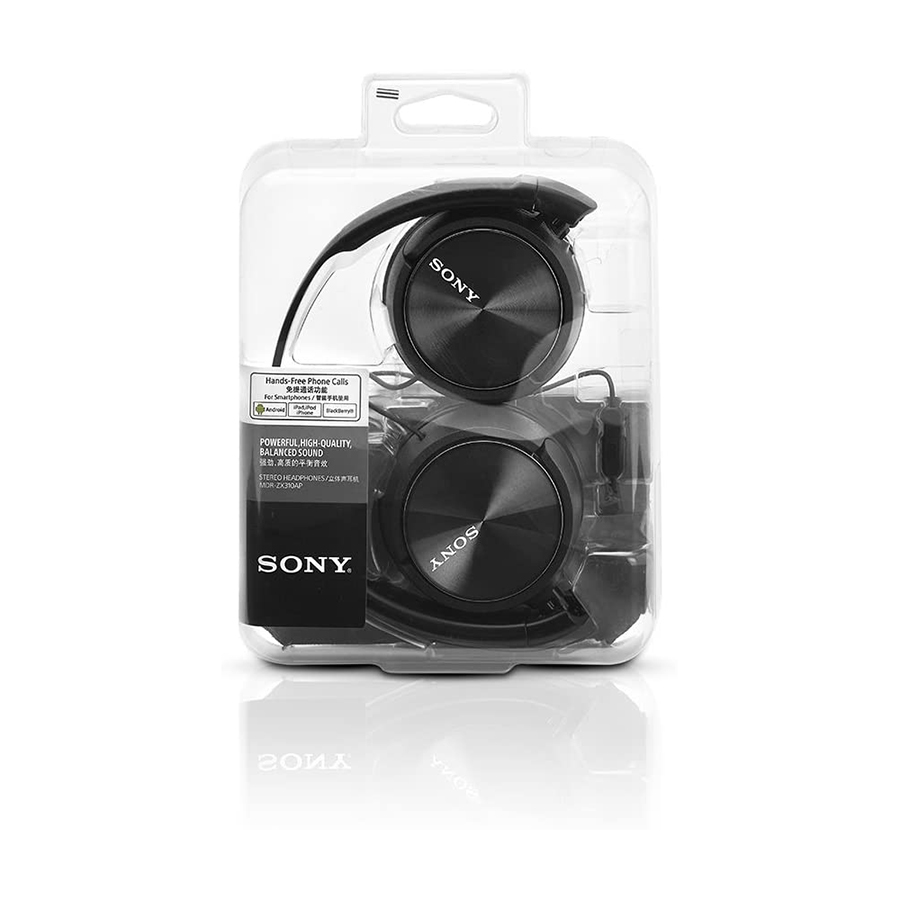 Купить Наушники Sony MDR-ZX310, черный в интернет-магазине