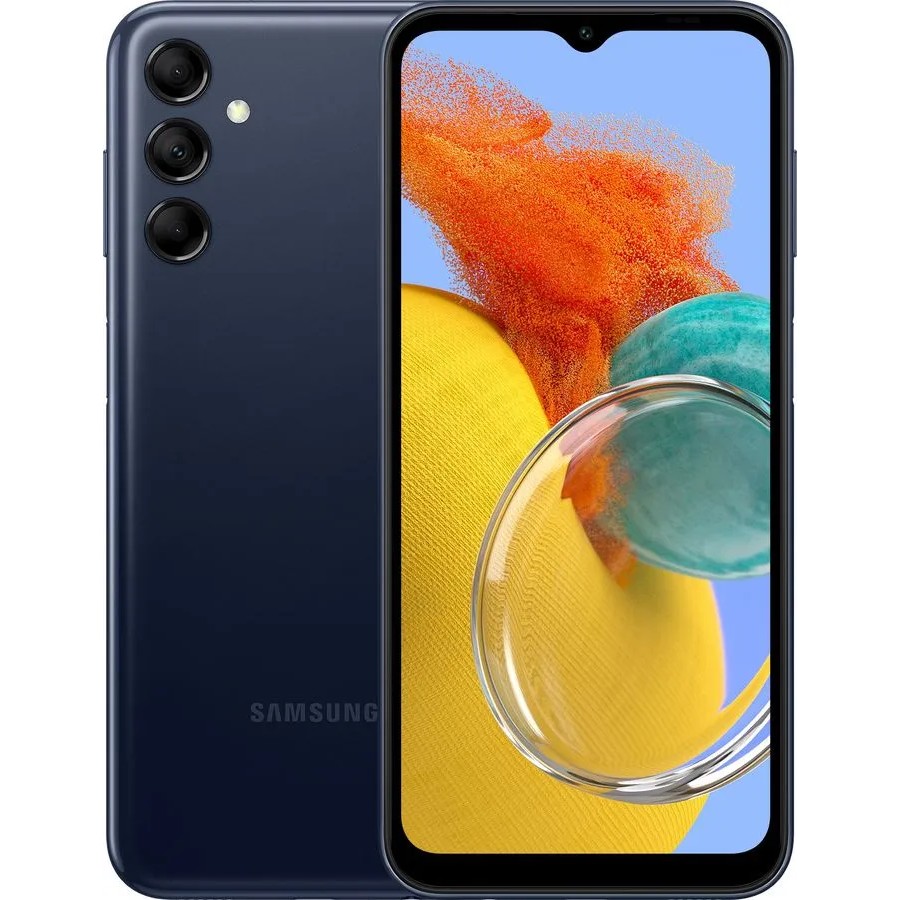 Купить Смартфон Samsung Galaxy M14 4Gb, 64Gb, синий (РСТ): цены и ...