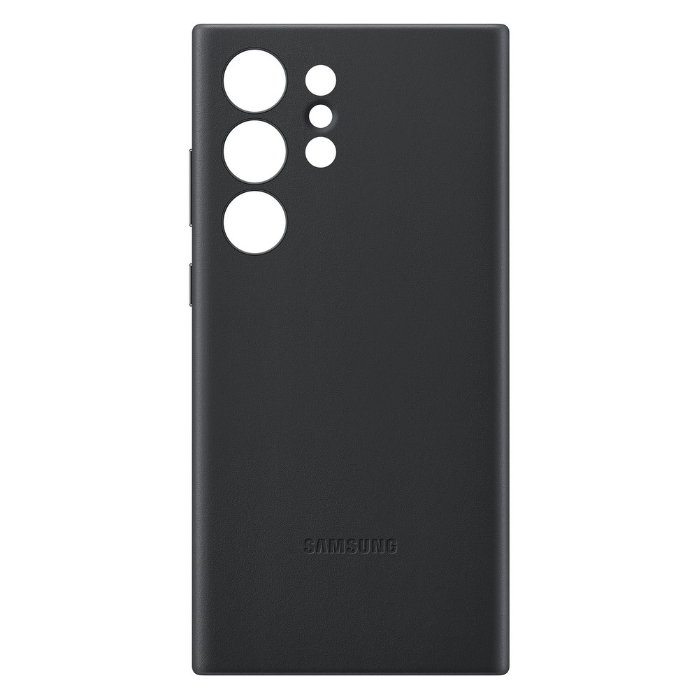 Купить Чехол-накладка Samsung Leather Case для Galaxy S23 Ultra, кожа ...