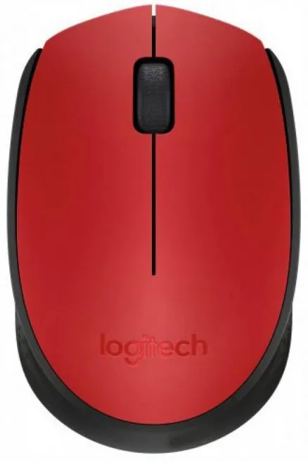 Купить Мышь Logitech M171, беспроводная, красный: цены и доставка в ...