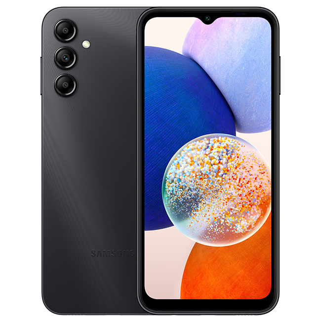 Купить Смартфон Samsung Galaxy A14 4Gb, 128Gb, черный (РСТ): цены и ...