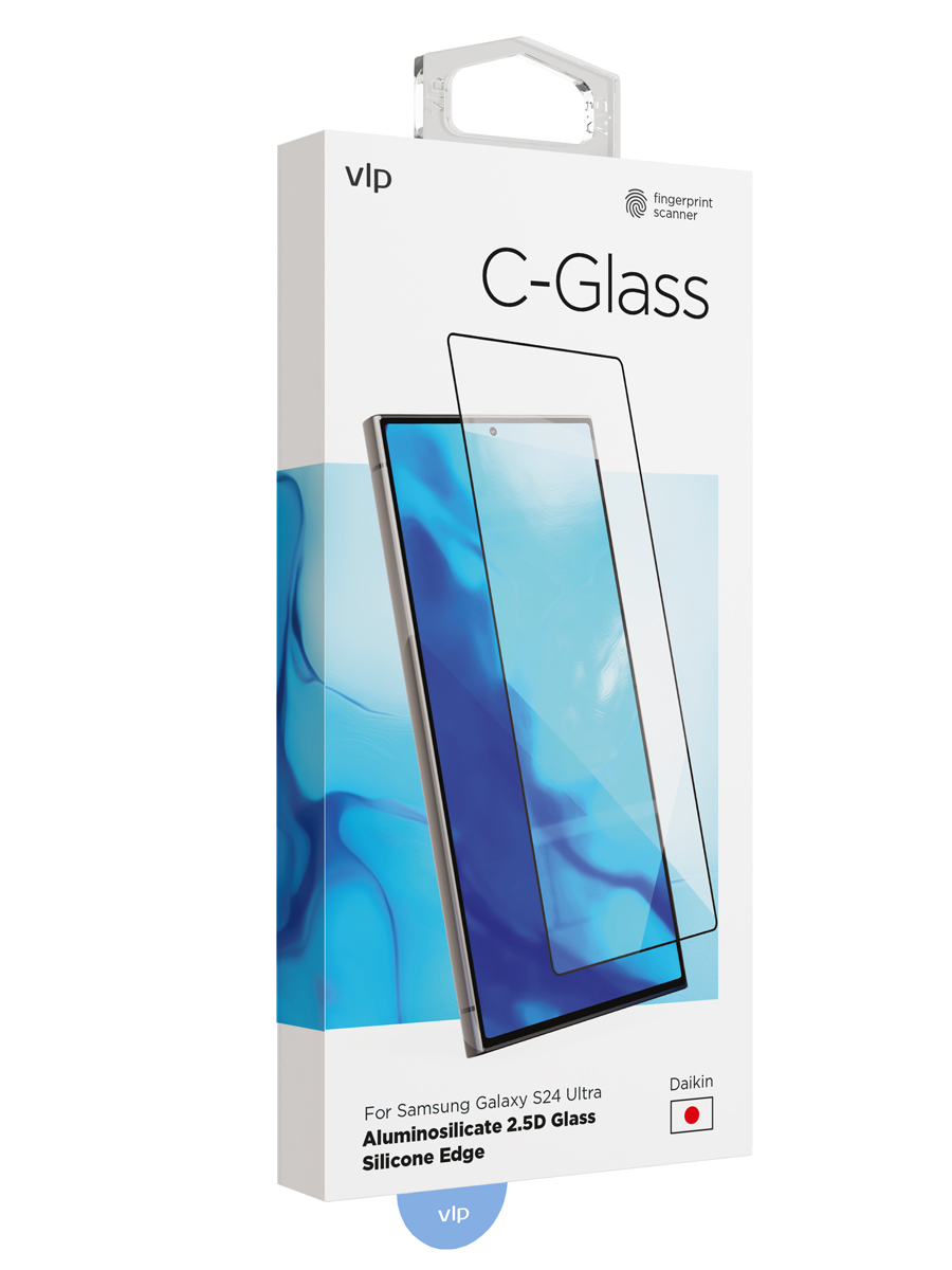 Купить Защитное стекло VLP C-Glass 2.5D для Galaxy S24 Ultra : фото,  описания, характеристики | Фирменный магазин Samsung в Санкт-Петербурге