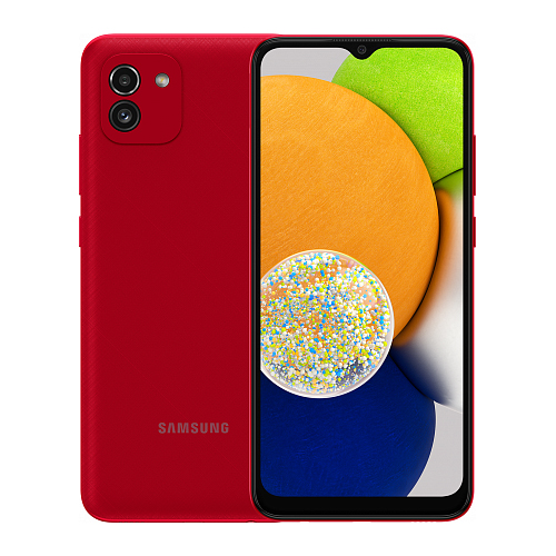 Купить Смартфон Samsung Galaxy A03 3Gb, 32Gb, красный (РСТ): цены и ...