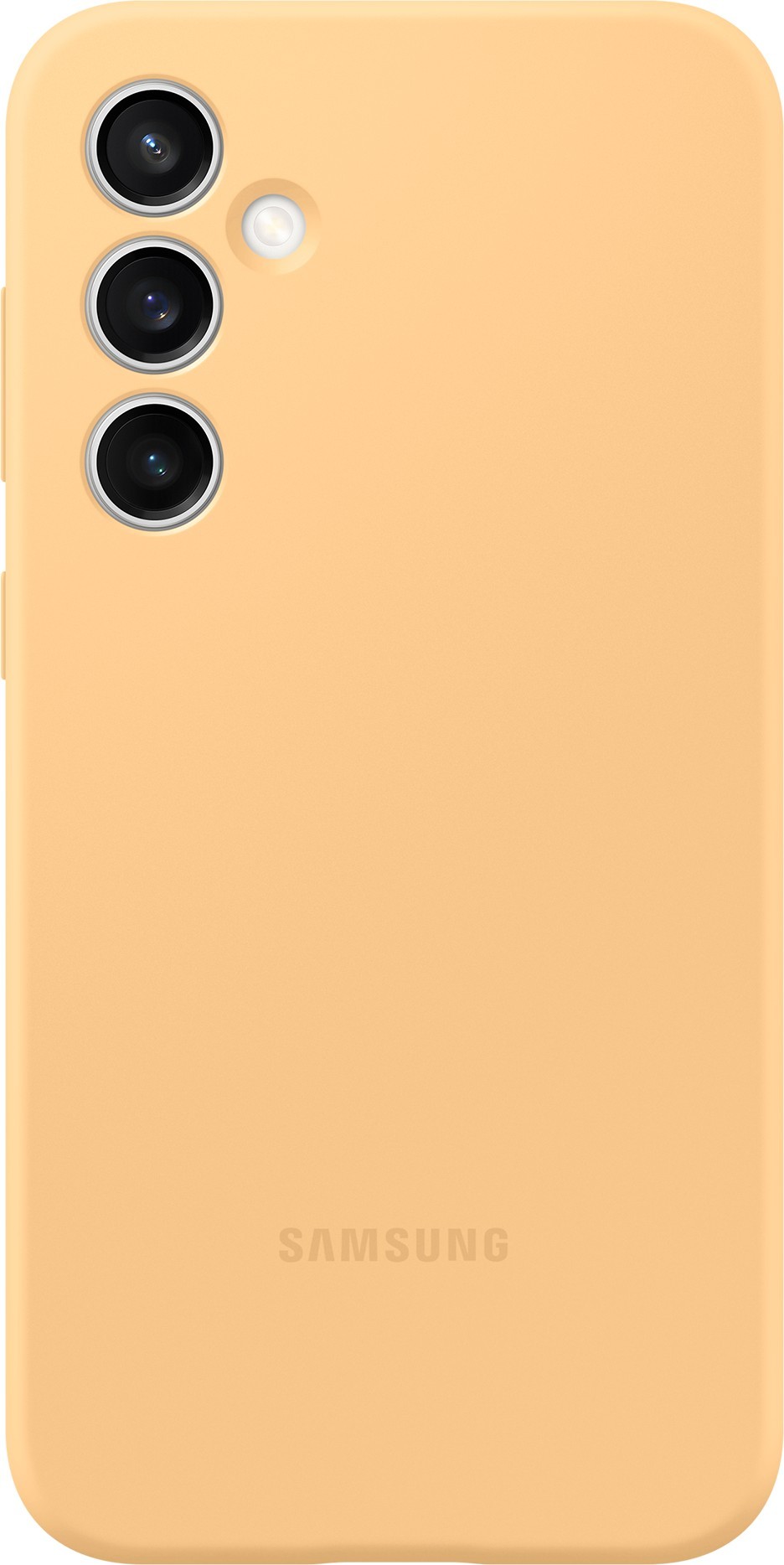 Купить Чехол-накладка Samsung Silicone Cover, силикон, абрикосовый ...