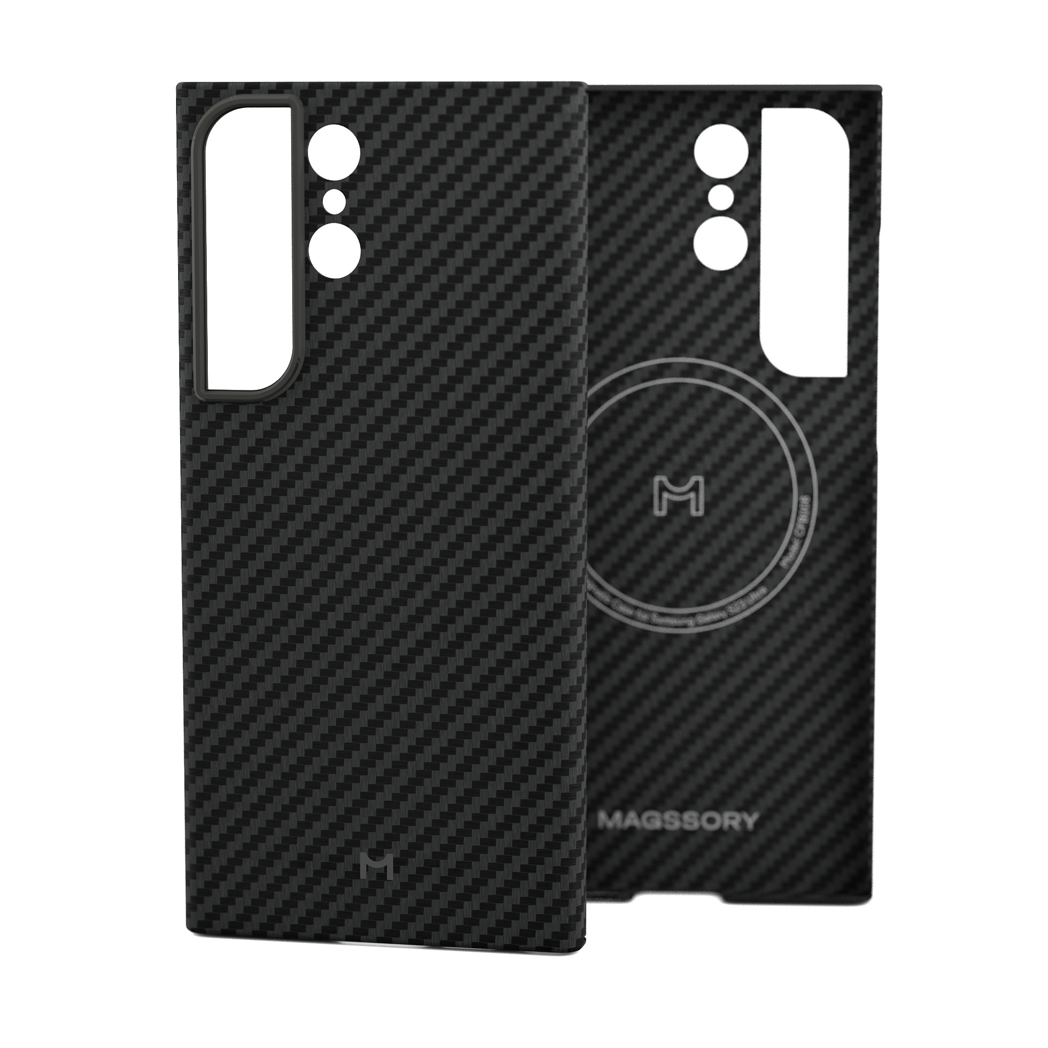 Купить Чехол-накладка Magssory Kevlar для Galaxy S23 Ultra, арамид ...