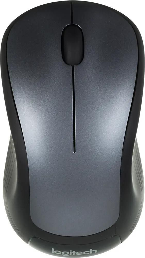 Купить Мышь Logitech M310, беспроводная, серебристый+черный: цены и ...