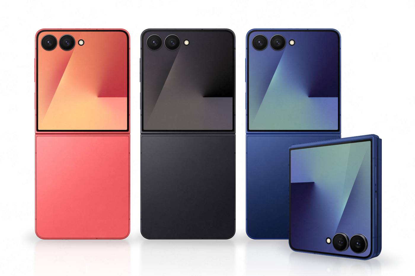 Купить Смартфон Samsung Galaxy Z Флип7 12Gb, 256Gb, синий (РСТ) в